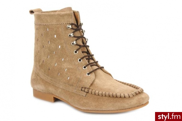 Maloles PÓŁBUTY I BOTKI JOYCE BY MALOLES (Brązowy) - Botki Buty Moda