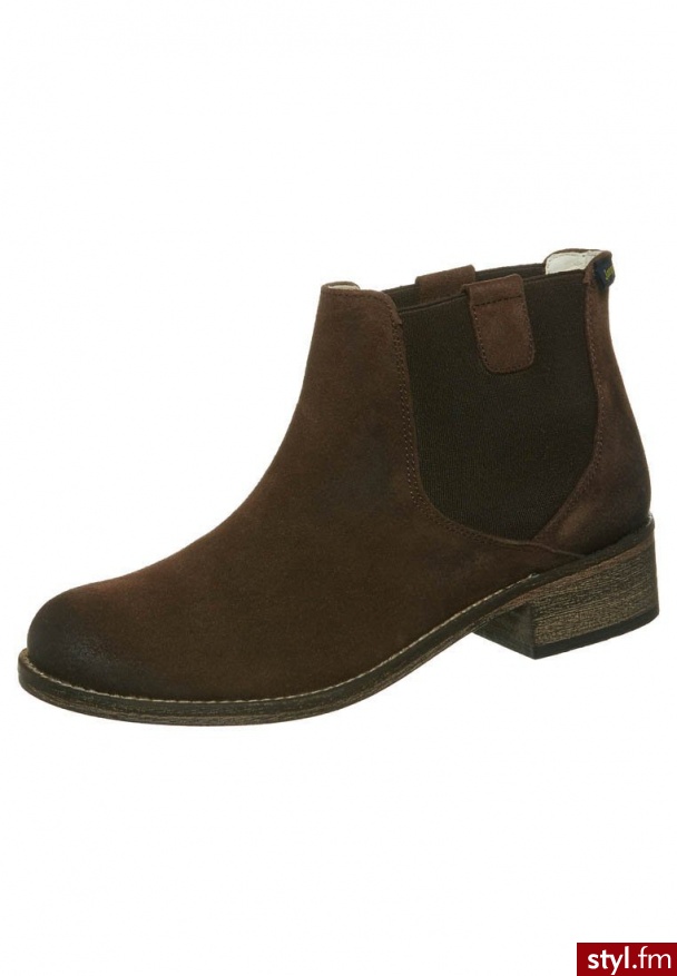 Jonnys Botki Brązowy - Botki Buty Moda
