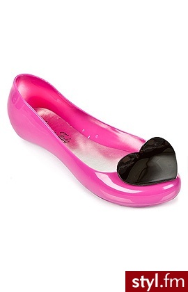 Słodki róż  - Balerinki Buty Moda