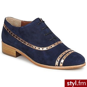 C.Petula Richelieu SUPERFLY MARINE / Pink - Pozostałe Buty Moda