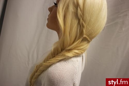 Blond warkocz - Blond Upięcie Proste Na co dzień Długie Fryzury