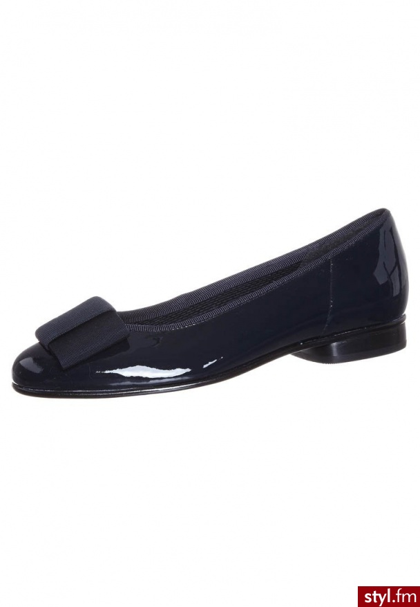 Gabor Baleriny niebieski (75.100) - Balerinki Buty Moda