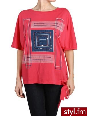 bluzka disel ,cena 50 euro, kolor czerwony ;DD - Pozostałe Ciuchy Moda