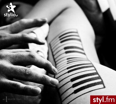 piano... - Tatuaże