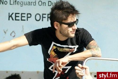 Czarne Punk Rock Alternatywne Krótkie Męskie Fryzury