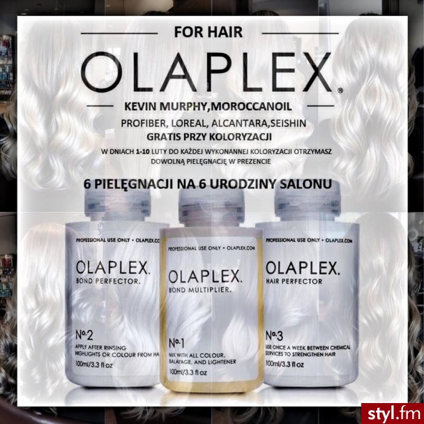 Olaplex gratis fryzjer Warszawa salon For Hair - Rozpuszczone Proste z grzywką Na co dzień Długie Fryzury