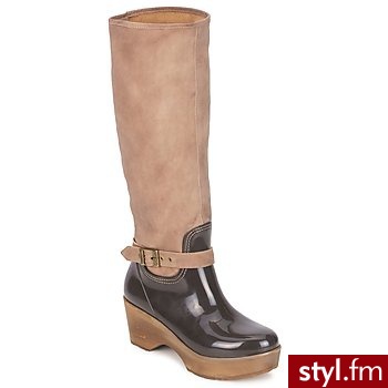 Cubanas BUTY LUCKY EVAG Brown - Kozaki Buty Moda