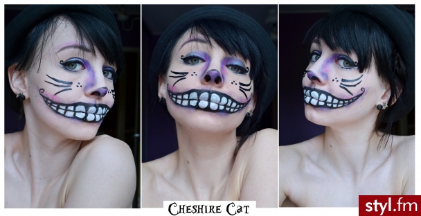  My Halloween version of Cheshire Cat. - Artystyczne Makijaże