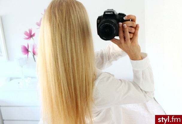 Blond Rozpuszczone Proste Na co dzień Długie Fryzury
