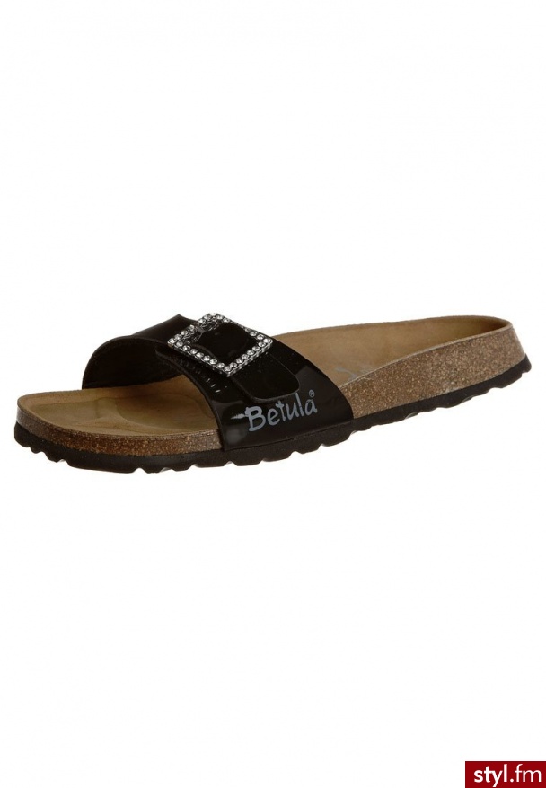 Betula LUCA Klapki klasyczne czarny - Klapki Buty Moda