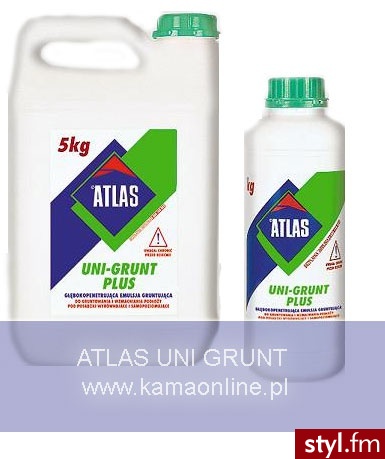 Atls Uni-Grunt kgl emulsja gruntująca 5L - Emu Buty Moda