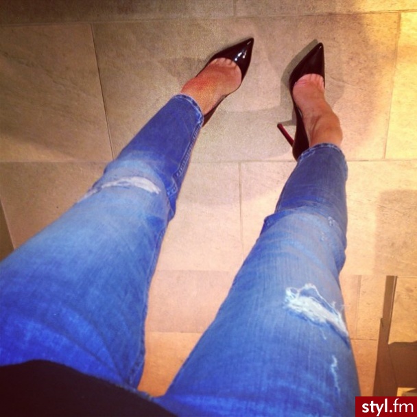 Jeansy Spodnie Moda