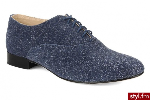 Bloch BUTY SZNUROWANE PAILLETE BY BLOCH (Niebieski) GRANAT JAZZÓWKI - Pozostałe Buty Moda