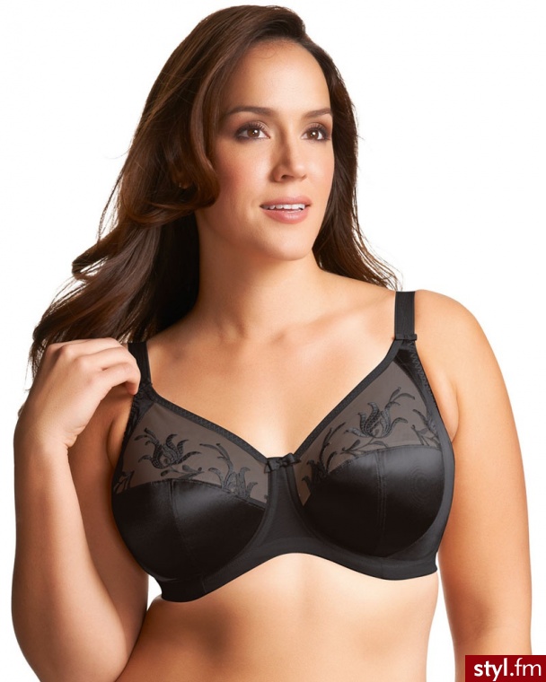 Elomi biustonosz Caitlyn full cup Czarny - Biustonosze Bielizna Moda