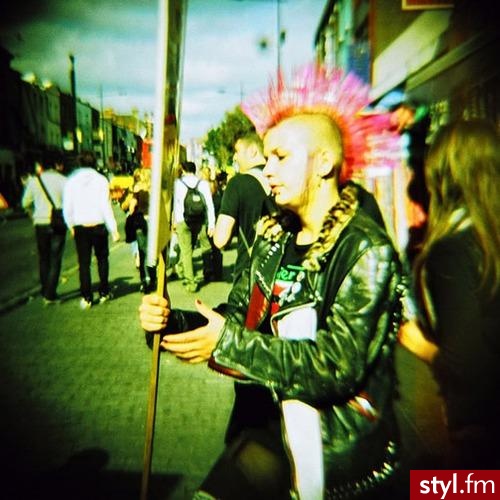 Punk Rock Alternatywne Średnie Fryzury