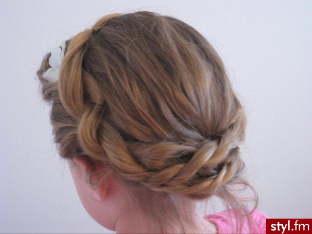 Blond Warkocze Proste Na co dzień Długie Fryzury