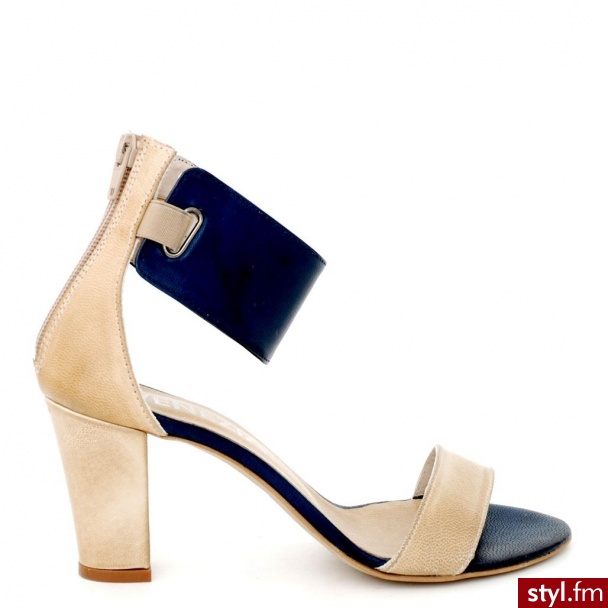 Venezia SANDAŁY 3579 T BEI-BL - Sandały Buty Moda