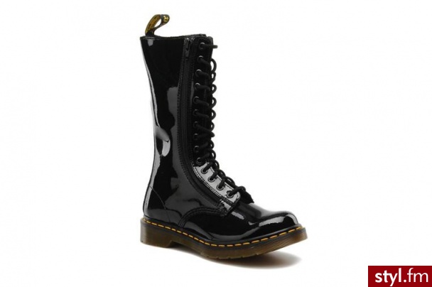 Dr. Martens PÓŁBUTY I BOTKI 9733 BY DR. MARTENS (Czarny) - Botki Buty Moda