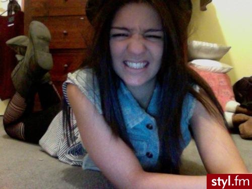 Brązowe Rozpuszczone Proste Na co dzień Długie Fryzury
