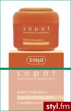 Ziaja Sopot Krem brązujący przeciwzmarszczkowy 50 ml - Emu Buty Moda