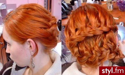 Wieczorowe Średnie Fryzury