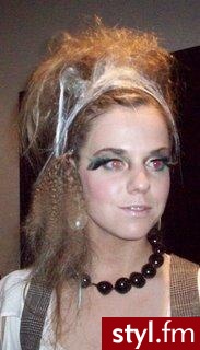 hair fashon show - Punk Rock Alternatywne Średnie Fryzury