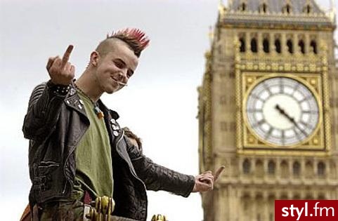 Punk Rock Alternatywne Średnie Fryzury