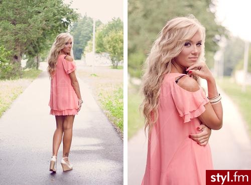 Blond Rozpuszczone Proste Na co dzień Długie Fryzury