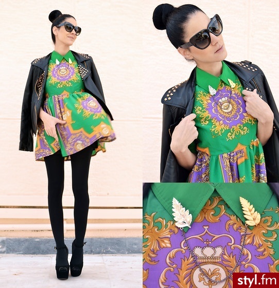 Music gives color to the air of the moment. (by Konstantina Tzagaraki) - Pozostałe Sukienki Moda