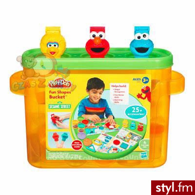 Hasbro - Ciastolina Play Doh Sezamkowe Wiaderko 18533 - Dziecko