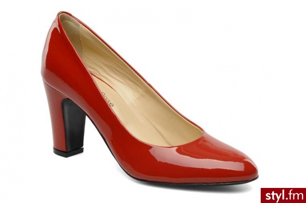 Georgia Rose CZÓŁENKA VAMBRE BY GEORGIA ROSE (Czerwony) - Czółenka Buty Moda