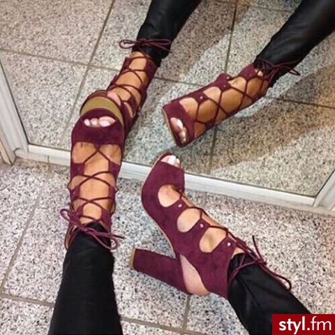 Sandały Buty Moda