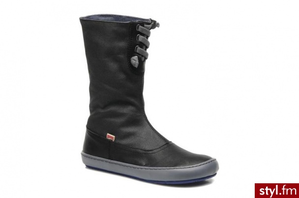 Camper Półbuty i botki Peu Rumbo 46638 Czarny - Botki Buty Moda