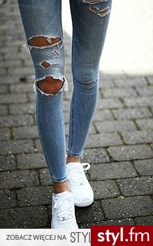 Jeansy Spodnie Moda