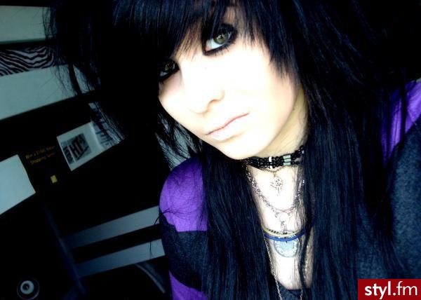 EMO Alternatywne Średnie Fryzury