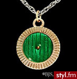 Badali Jewelry Hobbit Wisiorek z Brązu - Bronze Bag End? Door Necklace (HBT-02S) - Wisiorki Biżuteria Moda