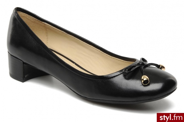 Geox Balerinki D CAREY A (Czarny) - Balerinki Buty Moda