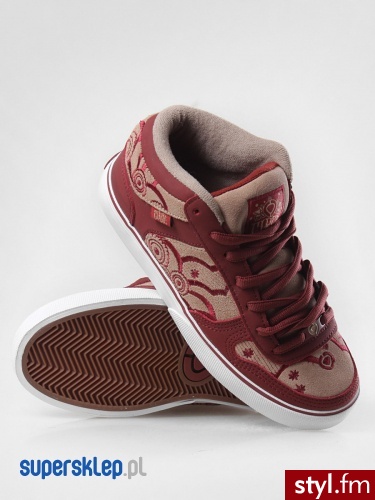 Circa BUTY 8 TRACK WMN (SAND/SIENNA/HENNA) 37 Odcienie czerwieni Skate - Pozostałe Buty Moda