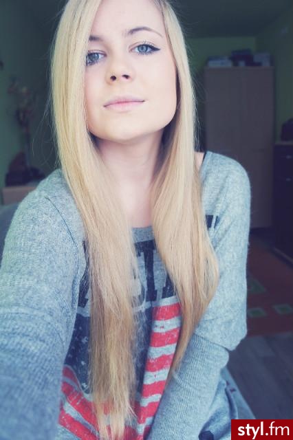 Blond Rozpuszczone Proste Na co dzień Długie Fryzury