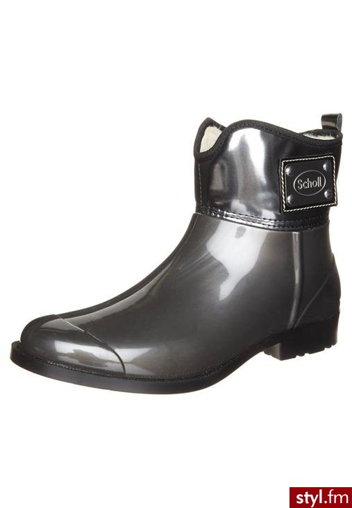 Scholl ARGONEY Kalosze szary - Kalosze Buty Moda
