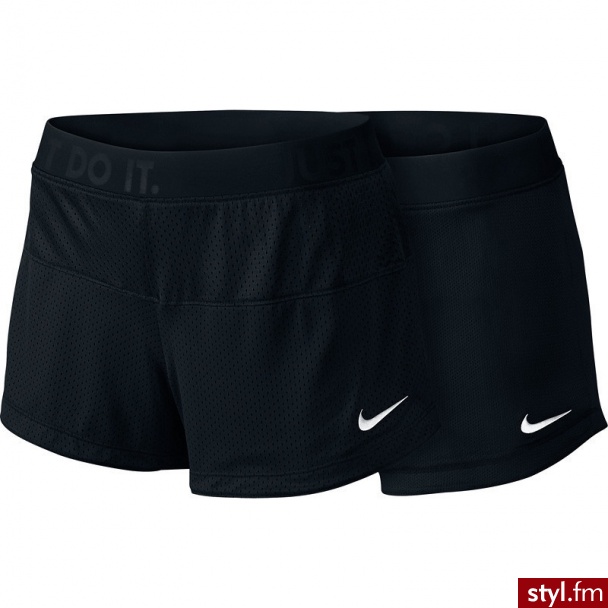 Nike spodenki sportowe damskie dwustronne ICON 6.5 MESH SHORT (552913-010) - Sportowe Buty Moda
