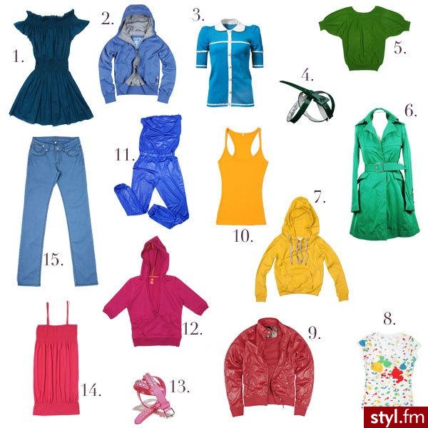 Ceny:
(1) sukienka Paprocki&Brzozowski for Reserved, 119zł, (2) kurtka Diverse, 179,90zł, (3) bluzka H&M, 179zł, (4) pasek Diverse, 19,90zł, (5) bluzka Reserved, 77zł, (6) płaszcz Solar, 499zł, (7) Stella McCartney for Adidas, 369zł, (8) t-shirt  - Pozostałe Ciuchy Moda