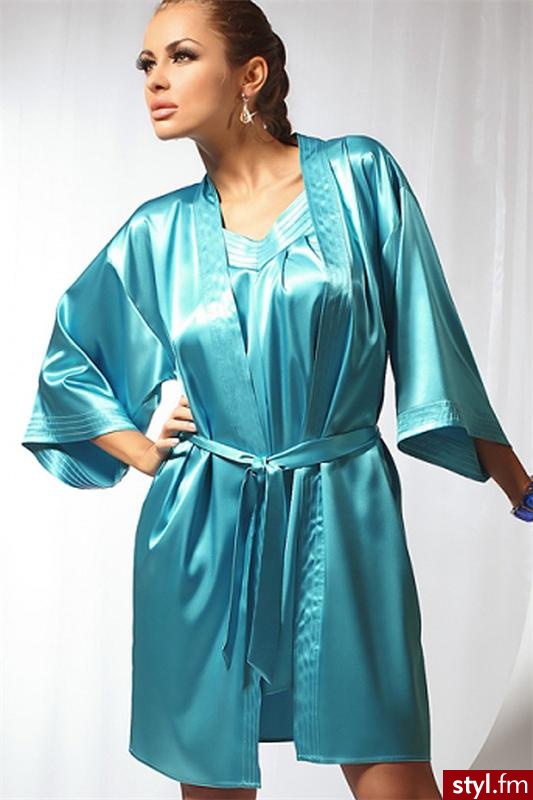Miran Juba szlafrok 701 morski - Szlafroki Bielizna Moda