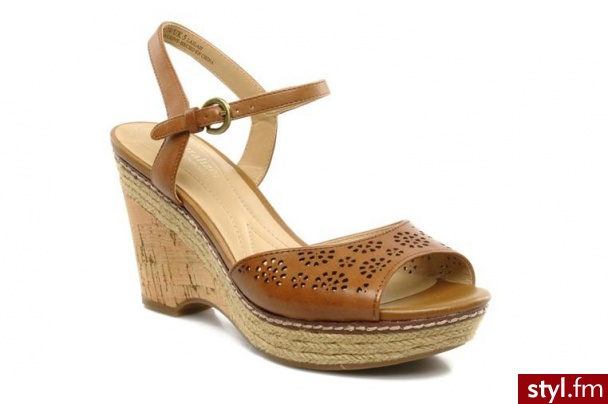 Naturalizer SANDAŁY LAILAH BY NATURALIZER (Brązowy) - Sandały Buty Moda