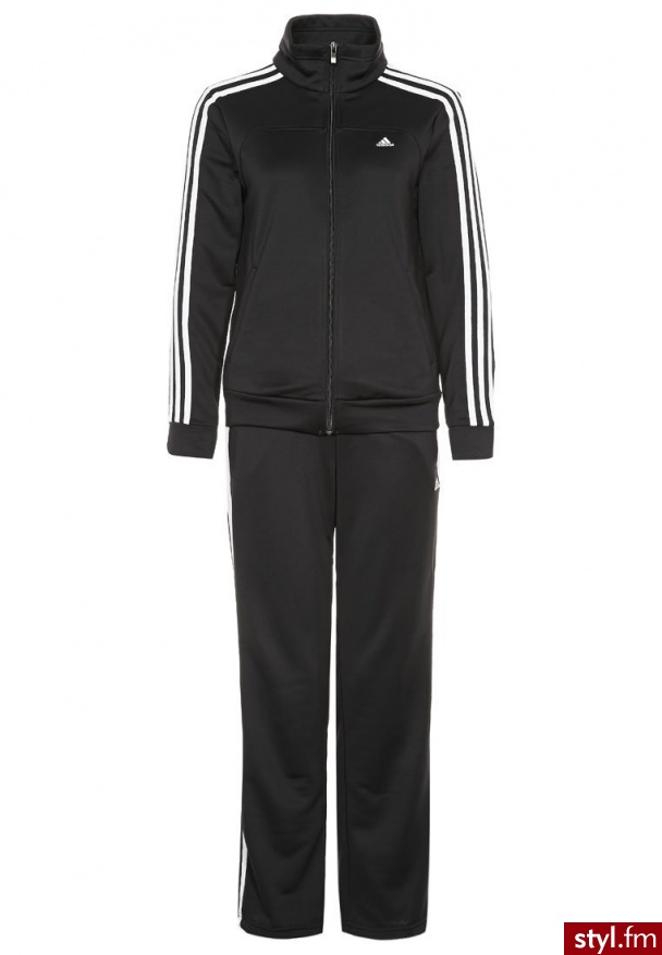 adidas Performance ESS 3S KNIT Dres czarny (X25029) - Dresowe Spodnie Moda