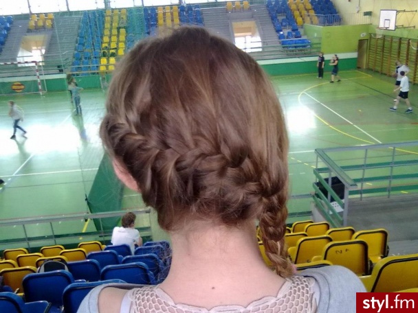 zwykły dobierany - Blond Warkocze Kręcone z grzywką Na co dzień Długie Fryzury
