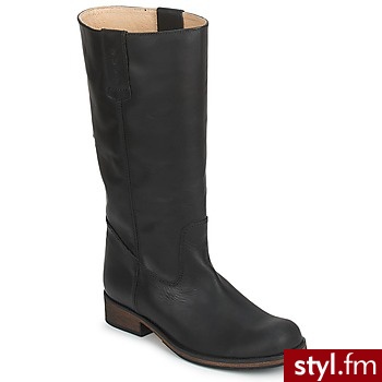 D.Co Copenhagen BUTY GAUCHO BOOT CzARNY - Kozaki Buty Moda