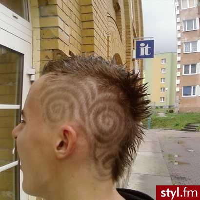 Punk Rock Alternatywne Średnie Fryzury