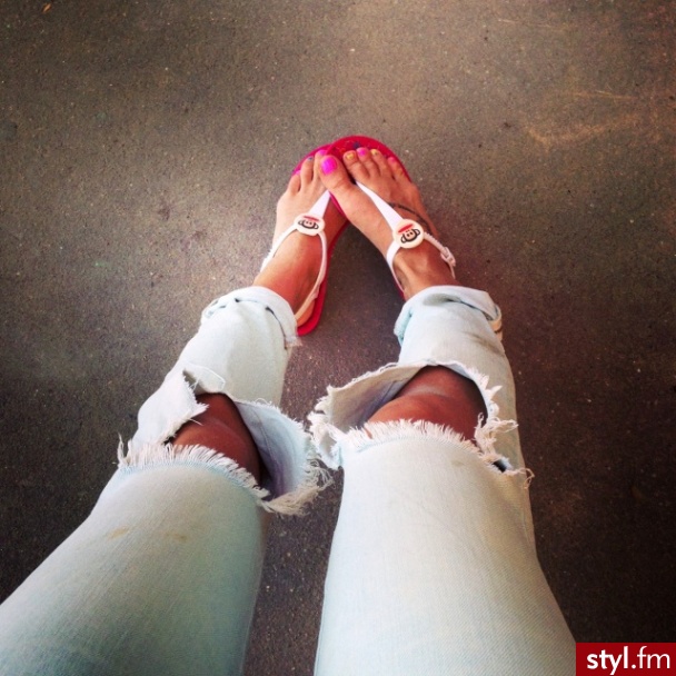 Jeansy Spodnie Moda