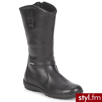 Primigi Buty Dziecko Sallianna Gtx Black - Kozaki Buty Moda